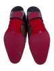 Christian Louboutin Leather Lasercut Accents Brogues