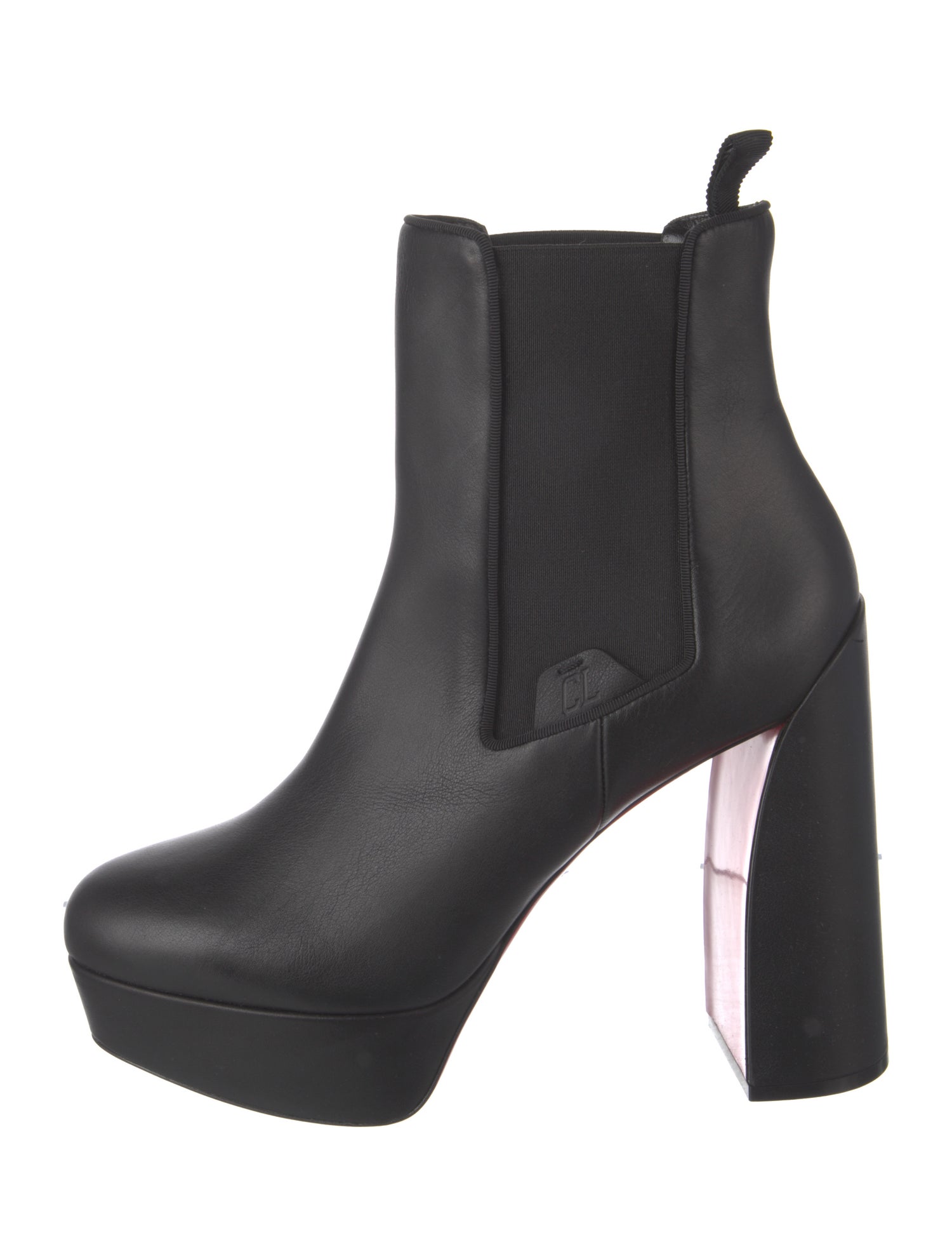 Christian Louboutin Leather Chelsea Boots