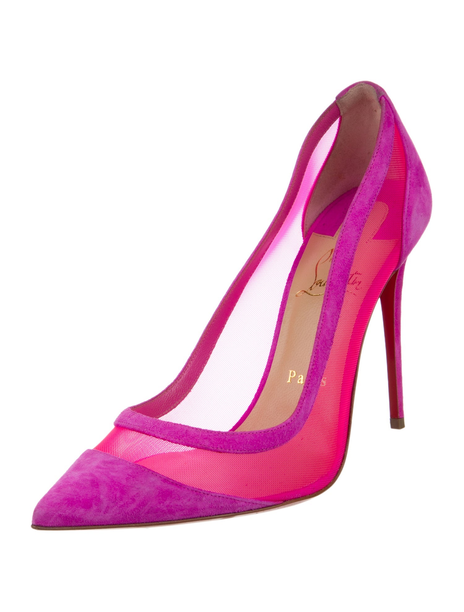 Christian Louboutin Suede Pumps