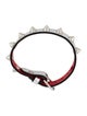 Christian Louboutin Leather Studded Wrap Bracelet