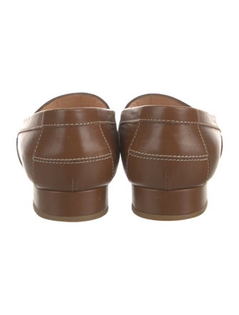 Christian Louboutin Leather Colorblock Pattern Loafers