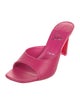 Christian Louboutin Miss Z Patent Leather Slides