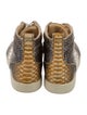Christian Louboutin Python Animal Print Sneakers