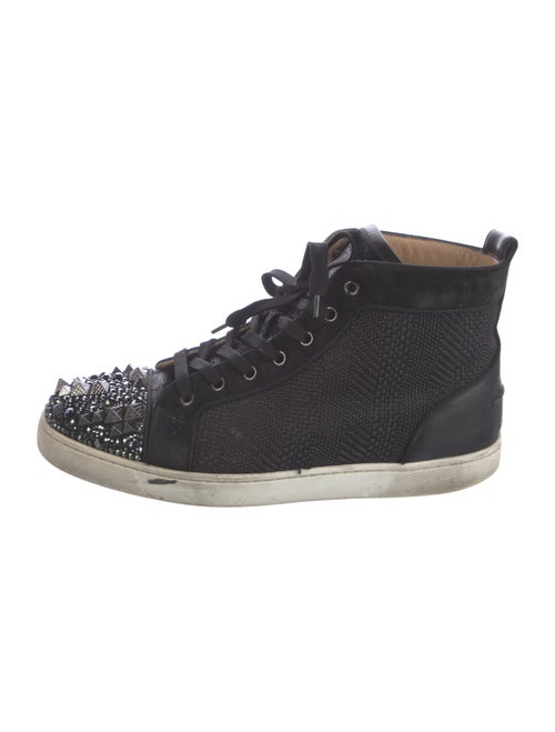 Christian Louboutin Crystal Embellishments Sneakers