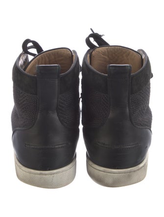 Christian Louboutin Crystal Embellishments Sneakers