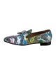 Christian Louboutin Sequins Printed Loafers
