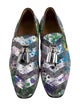 Christian Louboutin Sequins Printed Loafers
