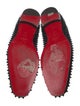 Christian Louboutin Spike Accents Suede Loafers