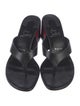 Christian Louboutin Leather Slides