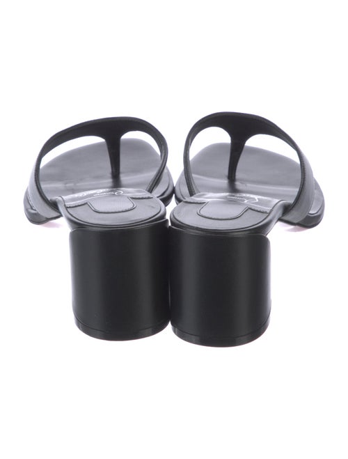 Christian Louboutin Leather Slides