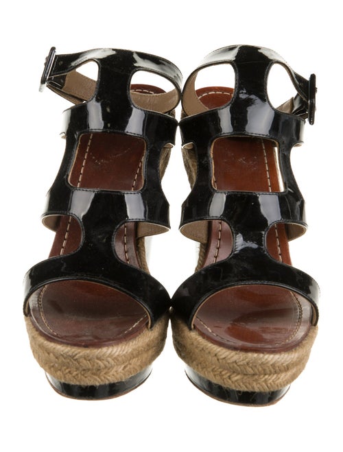 Christian Louboutin Patent Leather Espadrilles