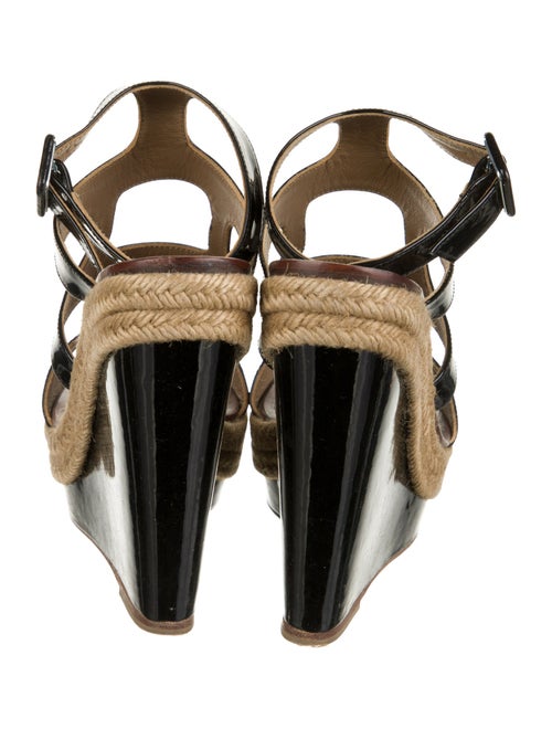 Christian Louboutin Patent Leather Espadrilles