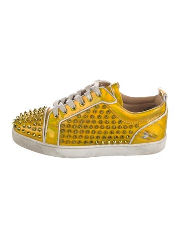 Christian Louboutin Sneakers Spike Accents Patent Leather EU 42 | 12