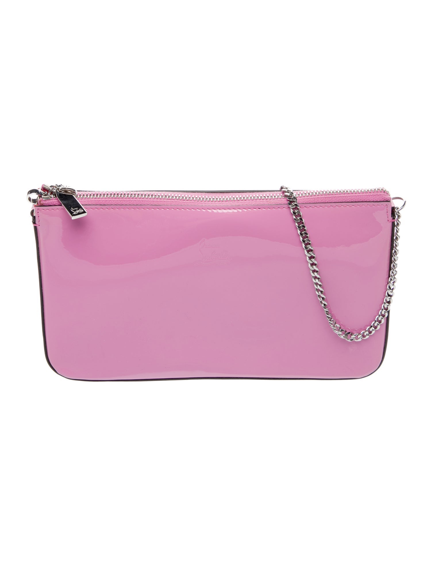 Christian Louboutin Embossed Leather Shoulder Bag