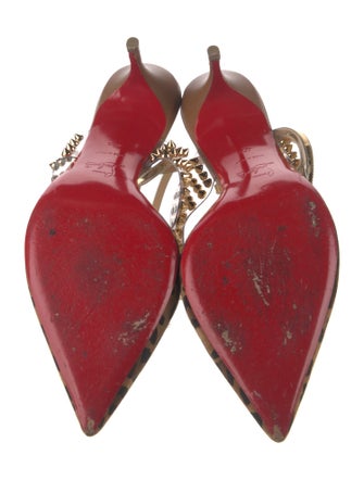 Christian Louboutin Levita 55 Spike Accents Sandals