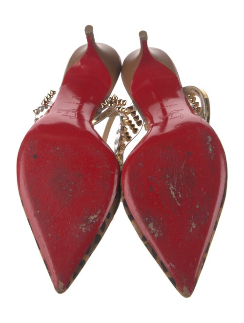 Christian Louboutin Levita 55 Spike Accents Sandals