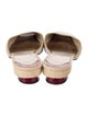 Christian Louboutin Canvas Mules