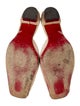 Christian Louboutin Canvas Mules