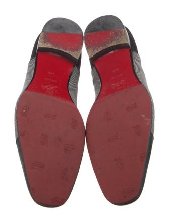 Christian Louboutin Suede Oxfords