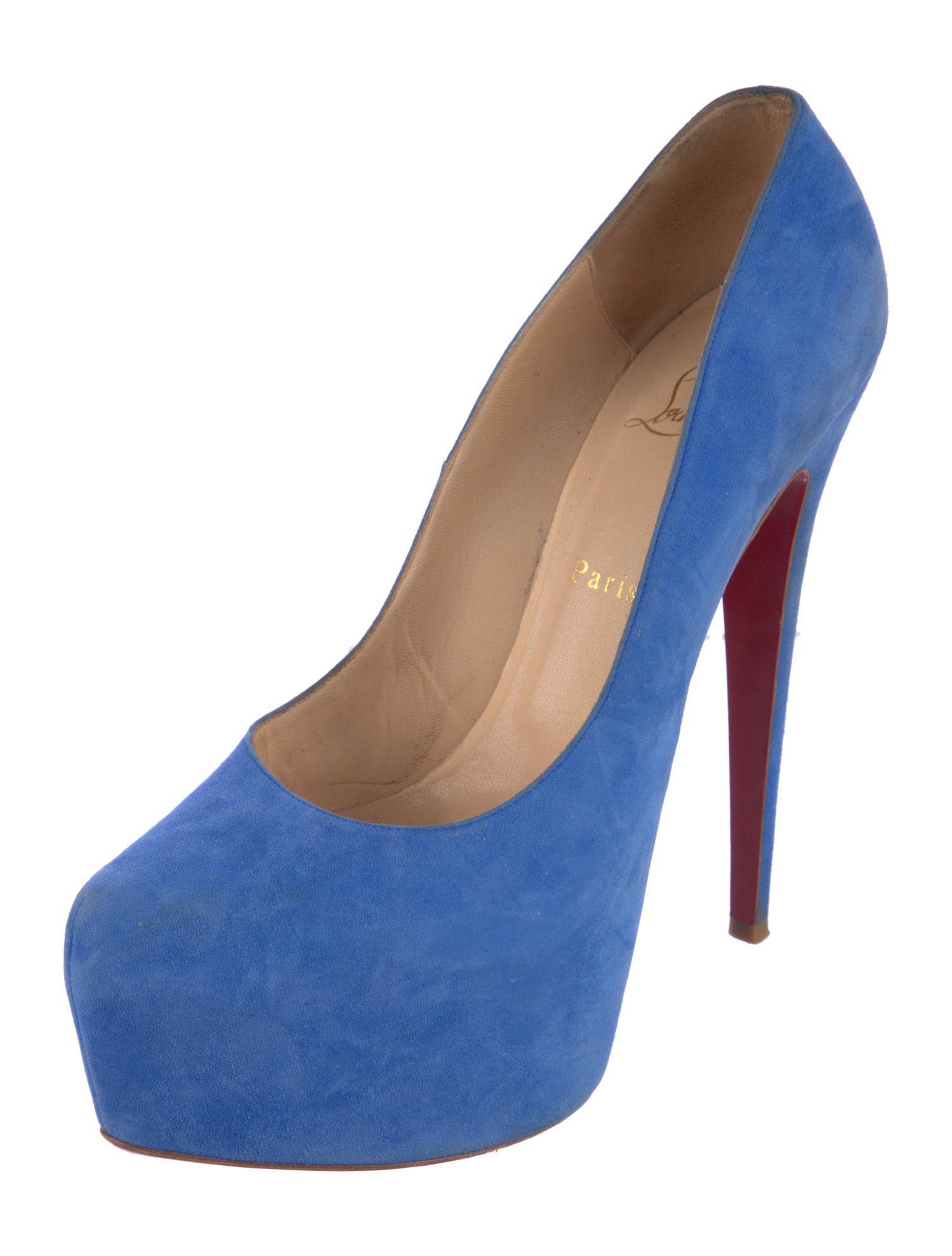 Christian Louboutin Suede Pumps