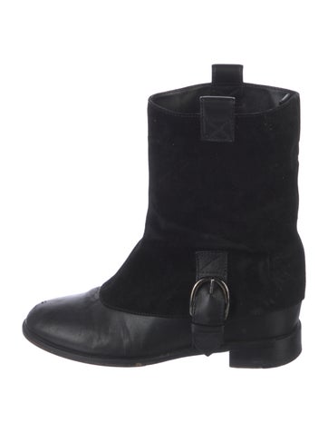 Christian Louboutin Boots Leather Moto IT 37 | 7