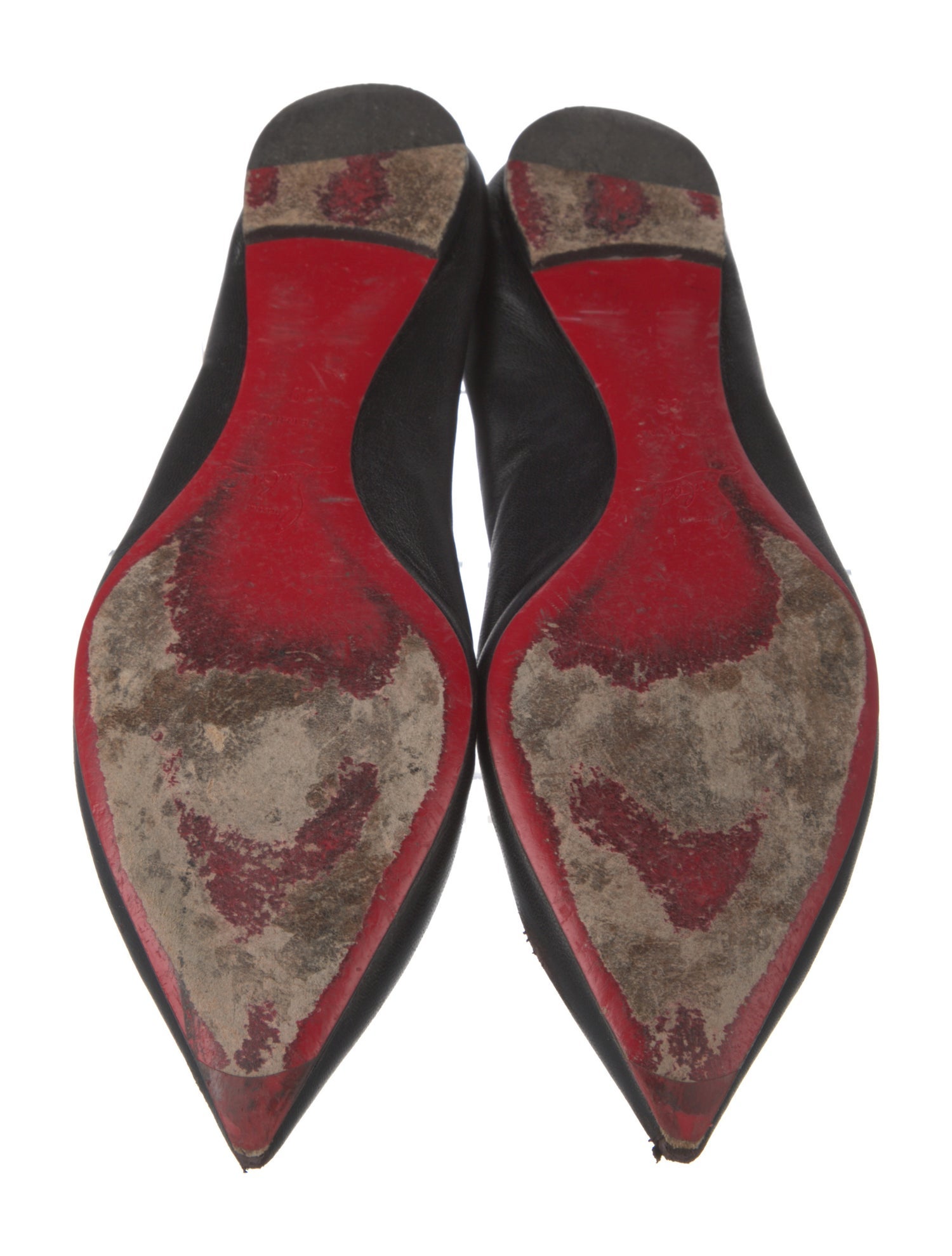 Christian Louboutin Leather Flats