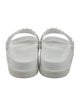 Christian Louboutin Spike Accents Rubber Slides