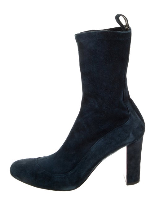 Christian Louboutin Suede Sock Boots