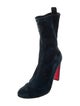 Christian Louboutin Suede Sock Boots