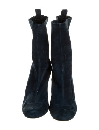 Christian Louboutin Suede Sock Boots