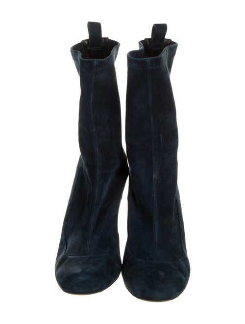 Christian Louboutin Suede Sock Boots
