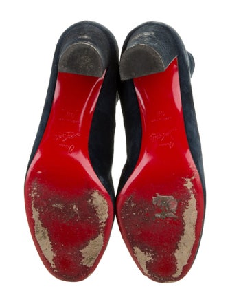 Christian Louboutin Suede Sock Boots