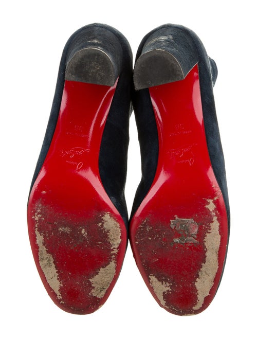 Christian Louboutin Suede Sock Boots