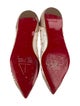 Christian Louboutin Follies Strass Mesh Ballet Flats