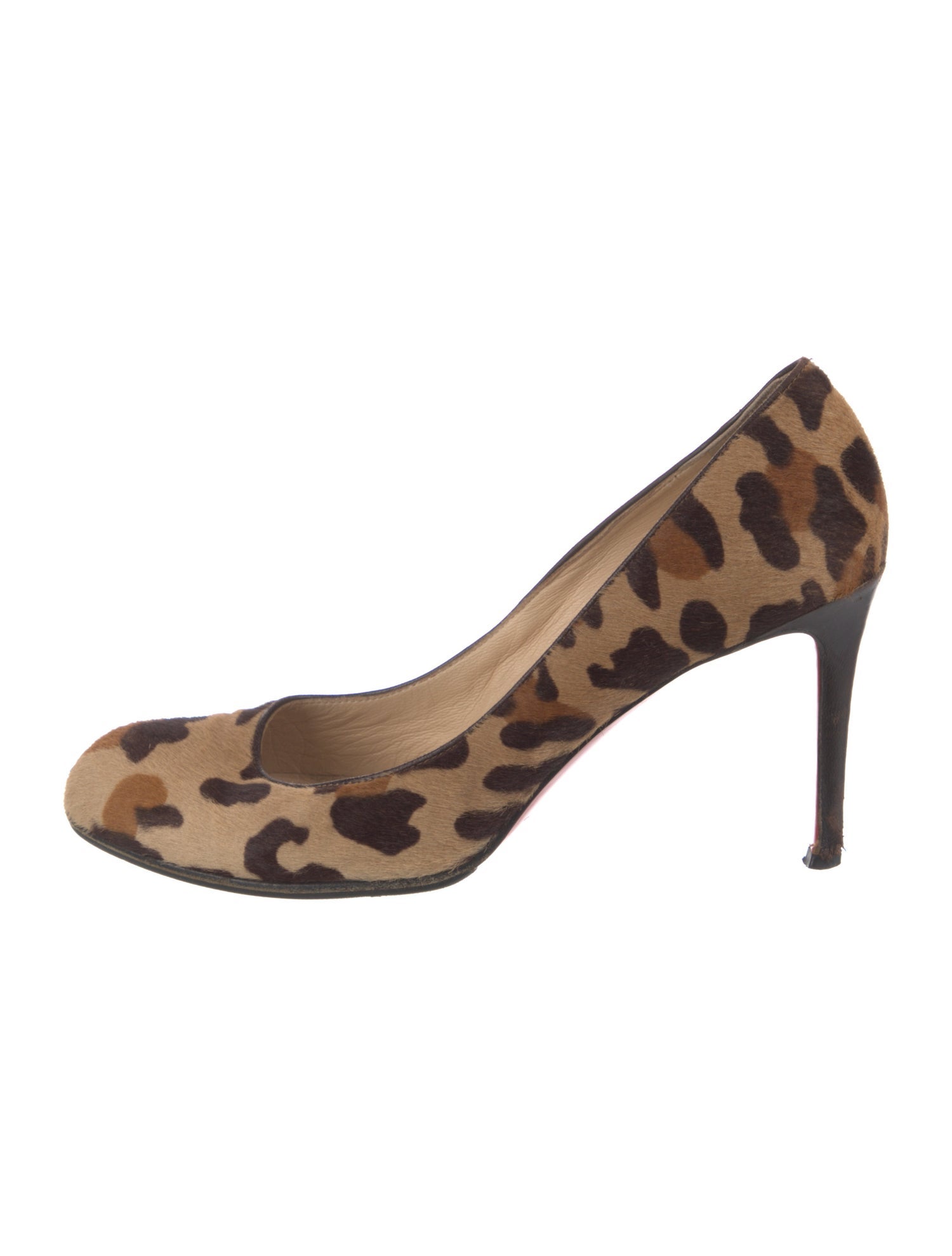 Christian Louboutin Ponyhair Animal Print Pumps