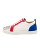Christian Louboutin Spike Accents Mesh Sneakers
