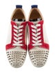 Christian Louboutin Spike Accents Mesh Sneakers