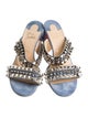Christian Louboutin Tina Goes Mad Spike Accents Slides