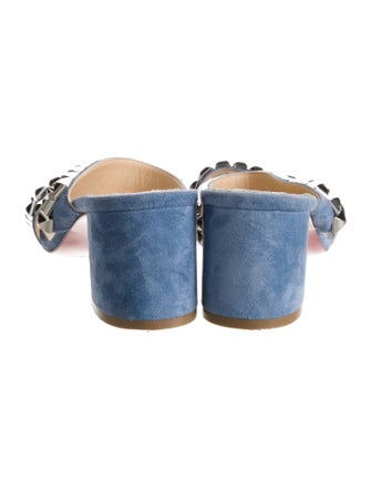 Christian Louboutin Tina Goes Mad Spike Accents Slides