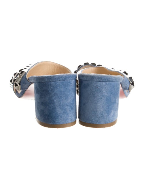 Christian Louboutin Tina Goes Mad Spike Accents Slides
