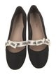 Christian Dior Graphic Print Bow Accents Mary Jane Flats