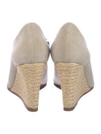 Christian Louboutin Canvas Mules