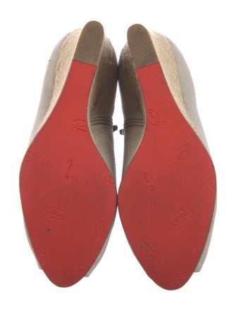 Christian Louboutin Canvas Mules