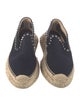 Christian Louboutin Spike Accents Canvas Espadrilles