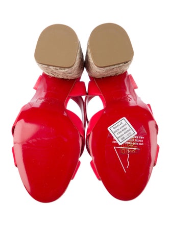 Christian Louboutin Summer Mariza Leather Espadrilles