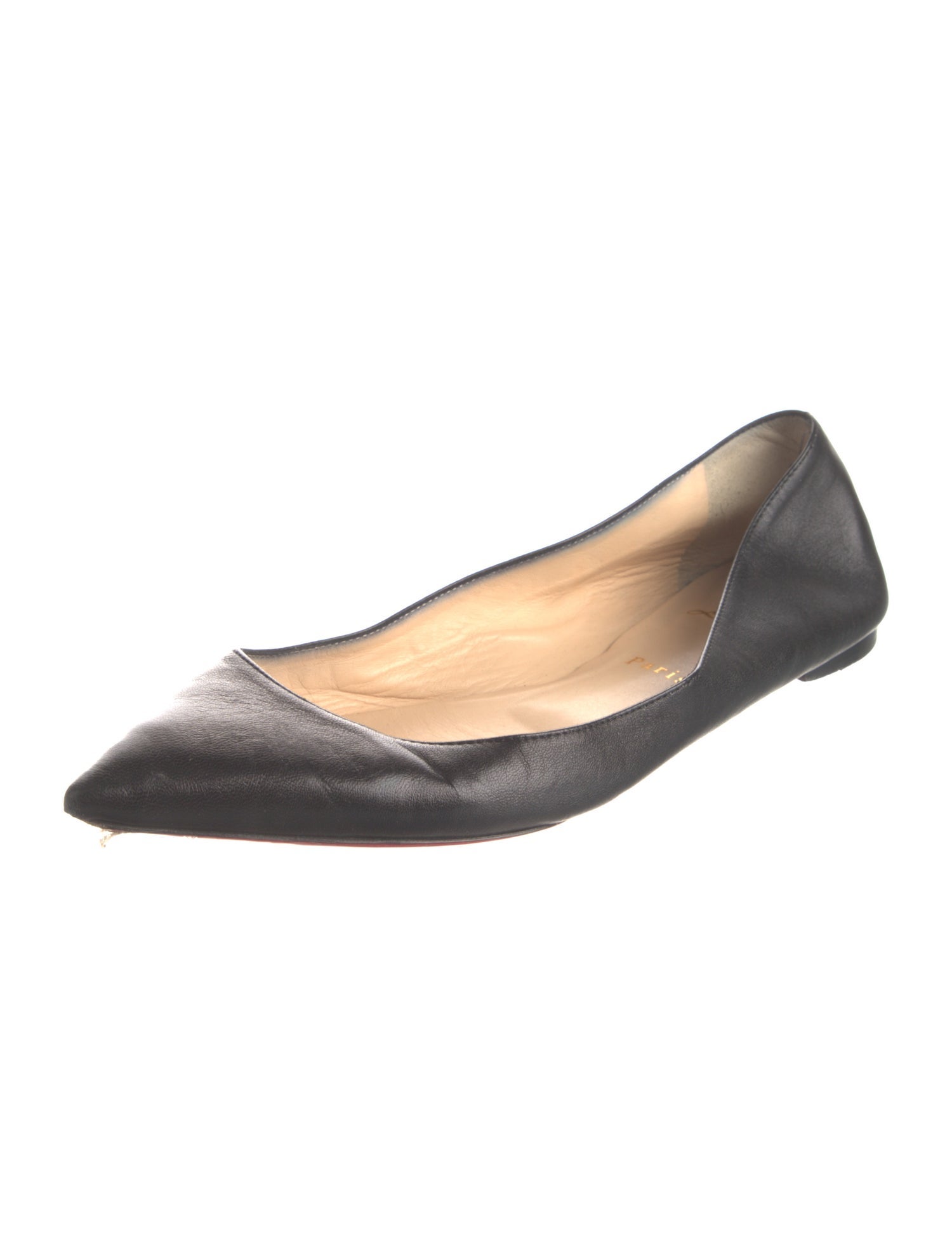Christian Louboutin Leather Ballet Flats