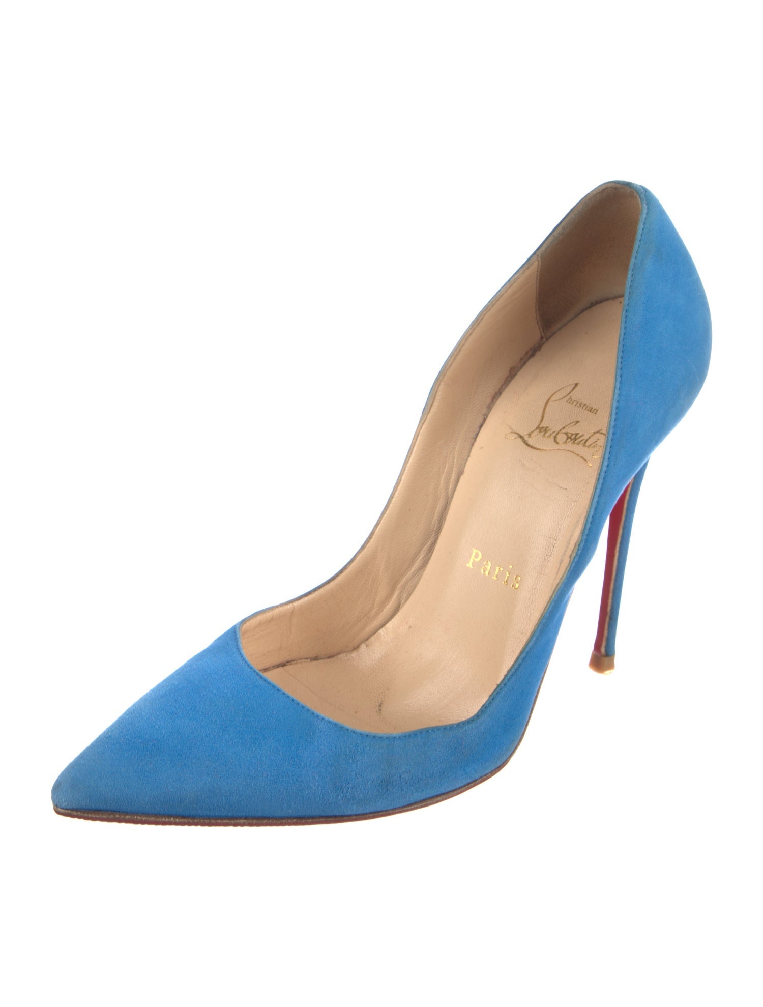Christian Louboutin Suede Pumps