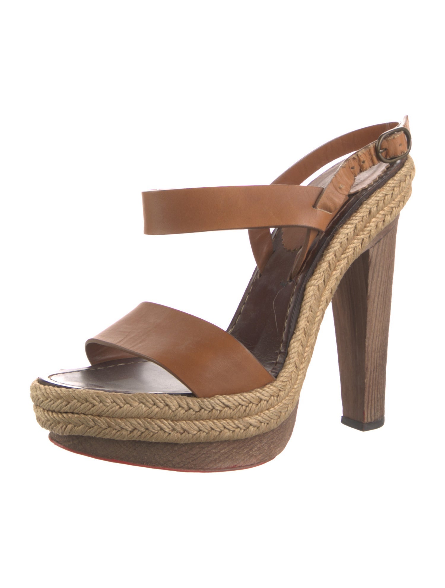 Christian Louboutin Leather Espadrilles