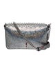 Christian Louboutin Glitter Zoompouch Spiked