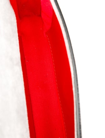 Christian Louboutin Glitter Zoompouch Spiked